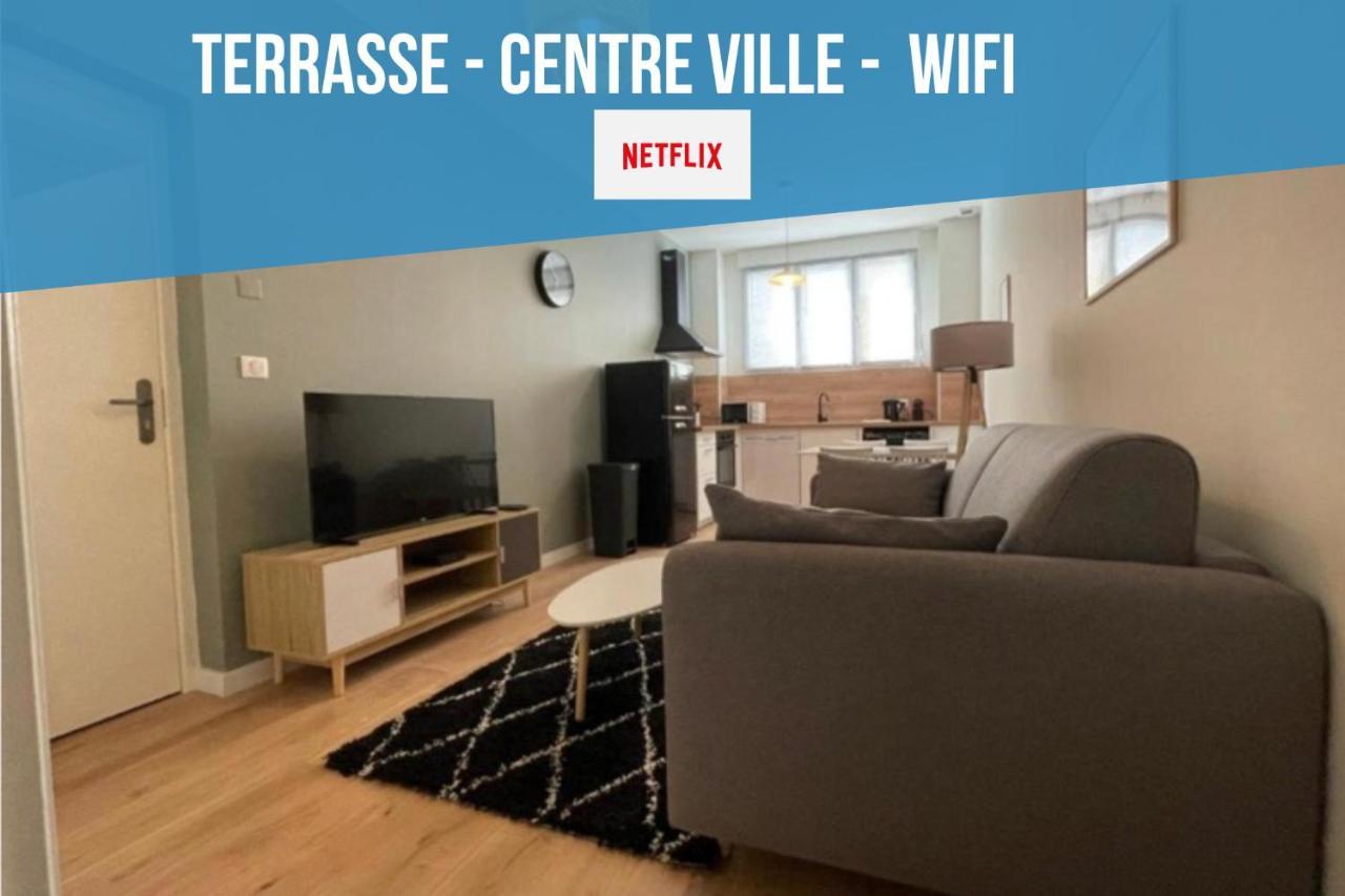Apartment Centre Superbe T2 Neuf Wifi Terrasse Netflix